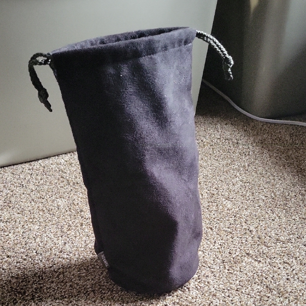 Black Drawstring Storage Pouch - Picture 2 of 2